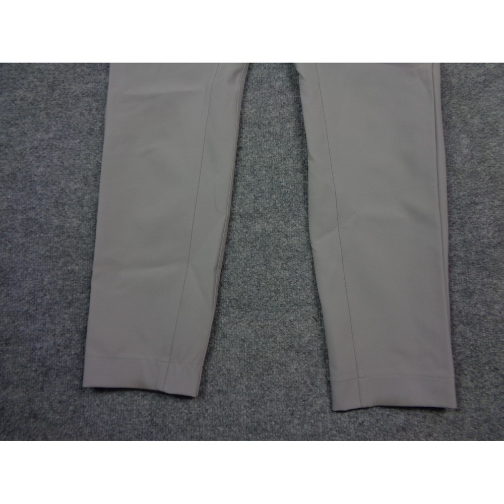 State & Liberty Tech Pants Mens 33x31 Light Grey 4 Way Stretch Nylon Performance - Picture 3 of 13